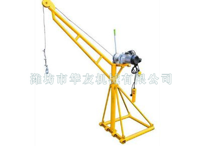 點擊查看詳細(xì)信息<br>標(biāo)題：濰坊華友機(jī)械建筑小吊機(jī) 閱讀次數(shù)：6511