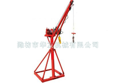 點擊查看詳細信息<br>標(biāo)題：華友機械全三角吊機 閱讀次數(shù)：8986
